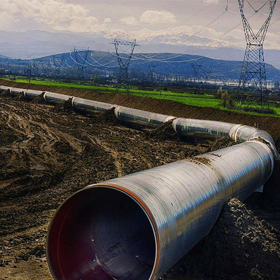 Thép nước áp suất thấp Dn200 Ssaw pipe cho thủy lợi nông nghiệp