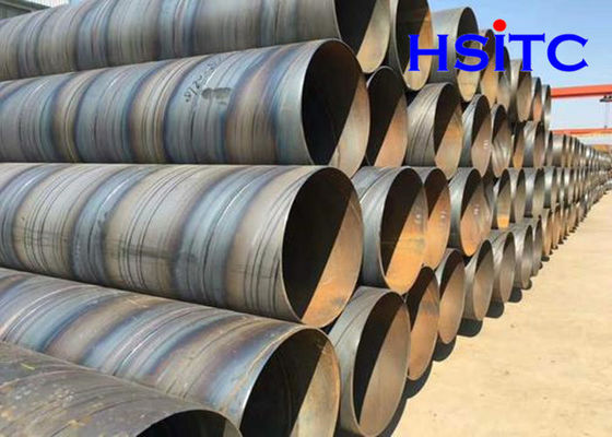 Dn200mm xoắn ốc chìm ASTM A252 6mm 8 "SSAW Steel Pipe Api 5l