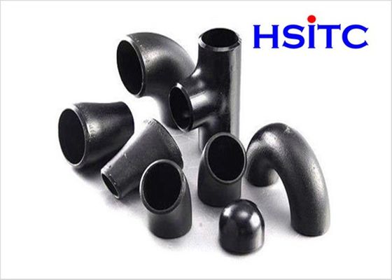 ANSI B16.11 Thép carbon Tee Sơn đen Ống ống thép carbon