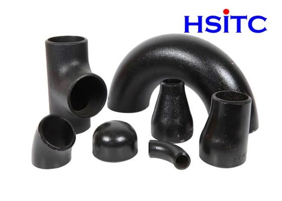 DIN ST37 Steel Butt Welded Pipe Fittings 180 độ Carbon Steel Pipe Fittings