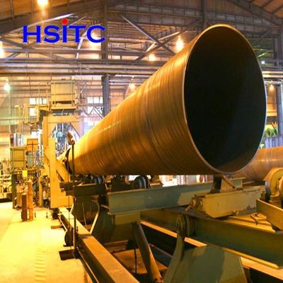 Bụi thép xoắn ốc sợi dây chuyền nước thải S235 S355 lớp B.