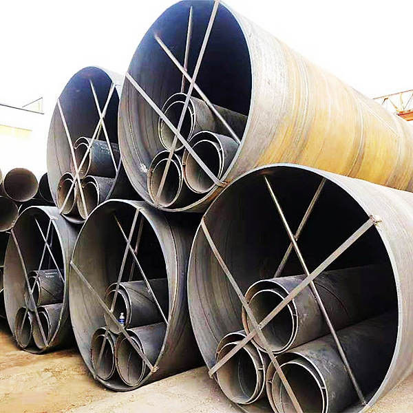 ASTM A139 Ssaw Pipe Std Sch40 Độ dày tường Thép carbon 0