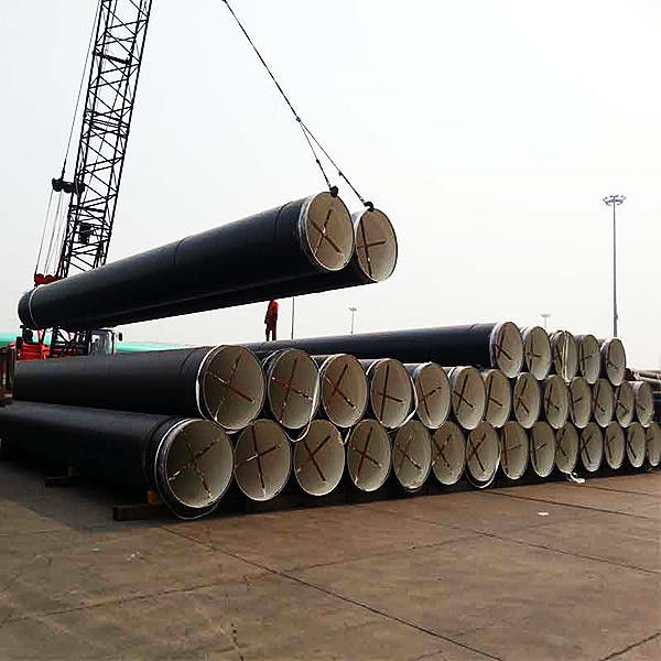 Epoxy Paint Coating SSAW Steel Tube cho dự án Astm A252 0