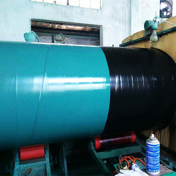 3lpe lớp phủ bên ngoài Ssaw Steel Pipe Api 5l Din30670 tiêu chuẩn 0