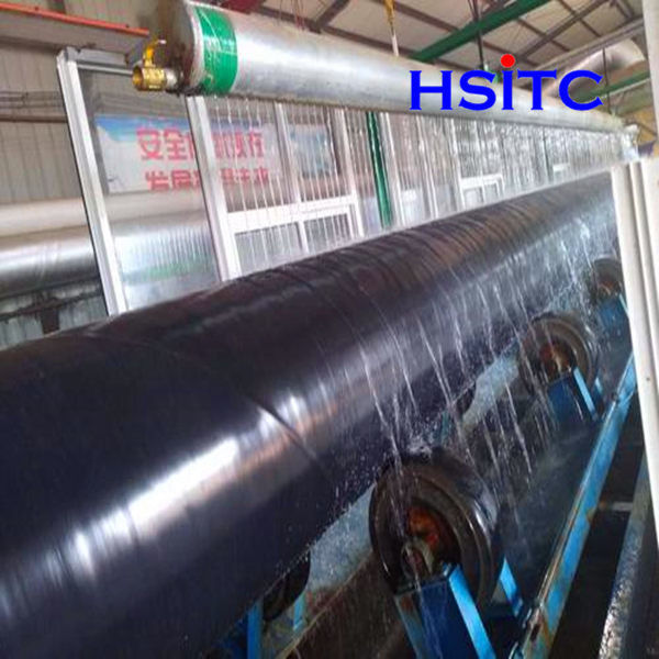 Din30670 3lpe X42 Ống hàn vòm chìm đôi 508 MM 0