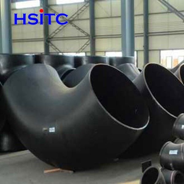 DIN ST37 Steel Butt Welded Pipe Fittings 180 độ Carbon Steel Pipe Fittings 0
