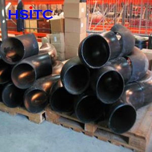 ANSI B16.11 Thép carbon Tee Sơn đen Ống ống thép carbon 0