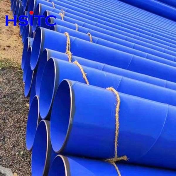 Kỹ thuật mỏ than Fbe lớp phủ Ssaw ống thép cho lớp phủ bên ngoài nguồn cung cấp nước 0